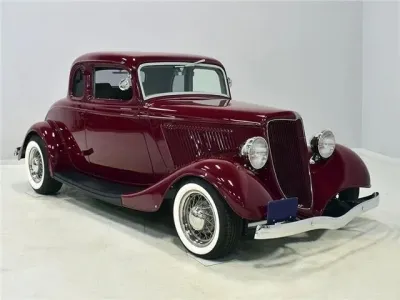 1934 Ford 5-Window Coupe – All-Steel