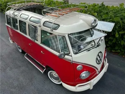 1973 Volkswagen Bus 23-Window Samba Deluxe Camper