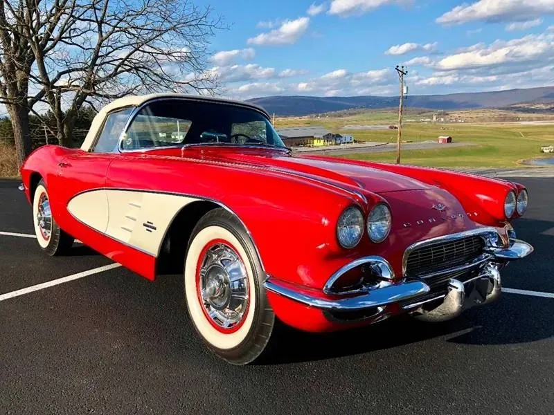 1961 Chevrolet Corvette Roman RedBlack