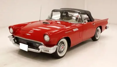 1957 Ford Thunderbird Flame Red