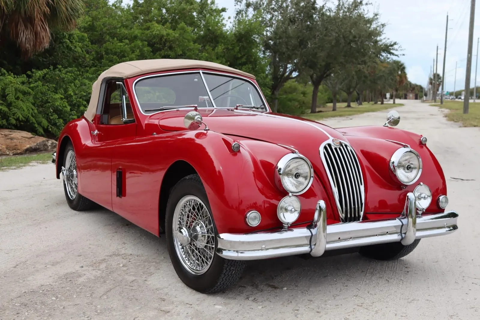 1955 Jaguar XK140